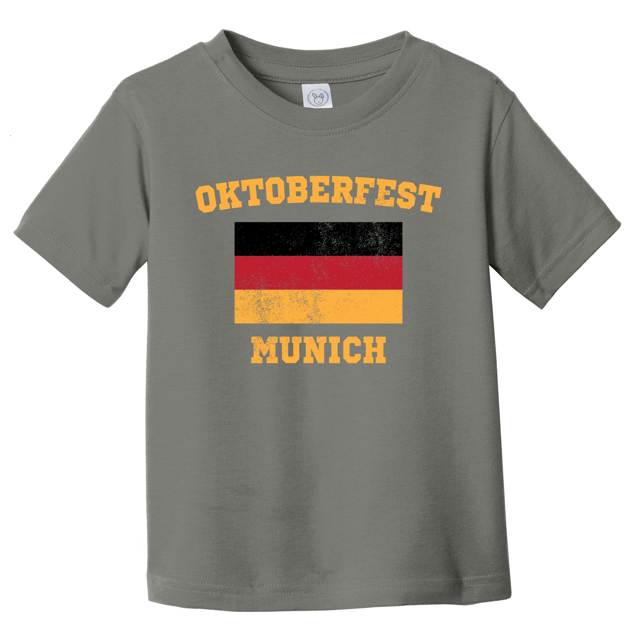 Vintage Oktoberfest Munich Flag Toddler T-Shirt