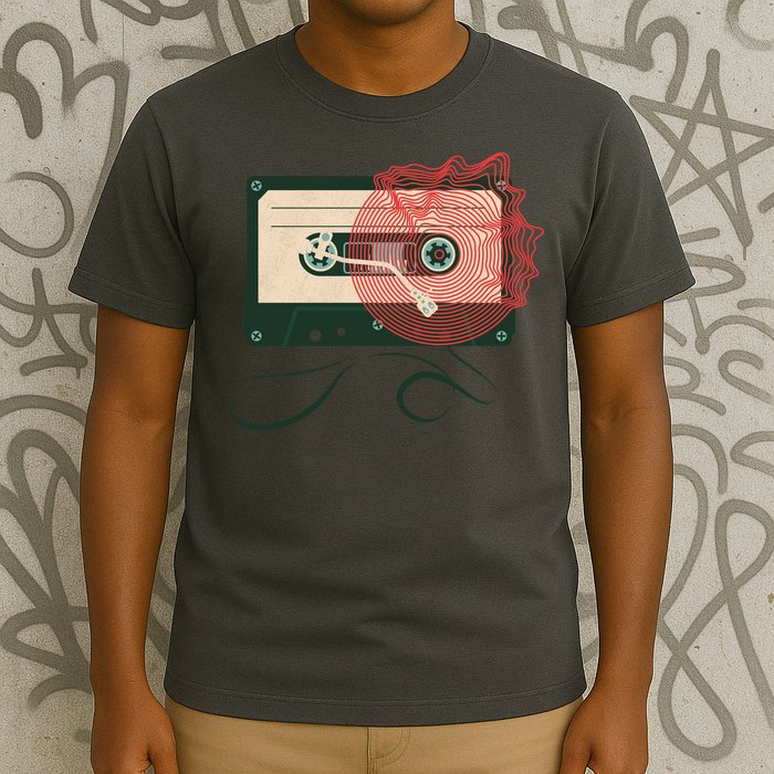 Vintage Old Cassette Player T-Shirt
