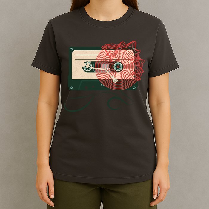 Vintage Old Cassette Player T-Shirt