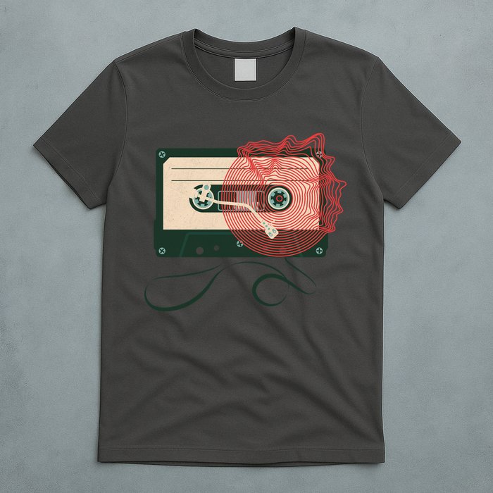 Vintage Old Cassette Player T-Shirt