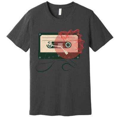 Vintage Old Cassette Player Premium T-Shirt