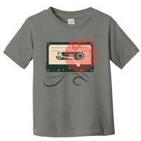 Vintage Old Cassette Player Toddler T-Shirt