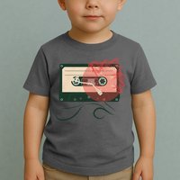 Vintage Old Cassette Player Toddler T-Shirt