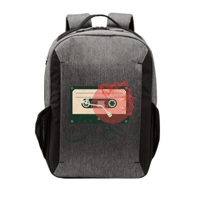 Vintage Old Cassette Player Vector Backpack