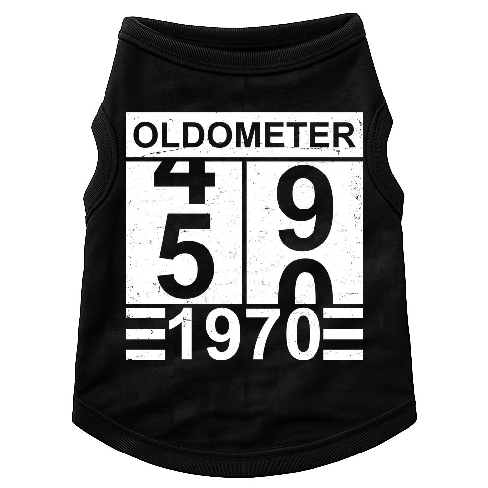 Vintage Oldometer 1970 50th Birthday Doggie Tank