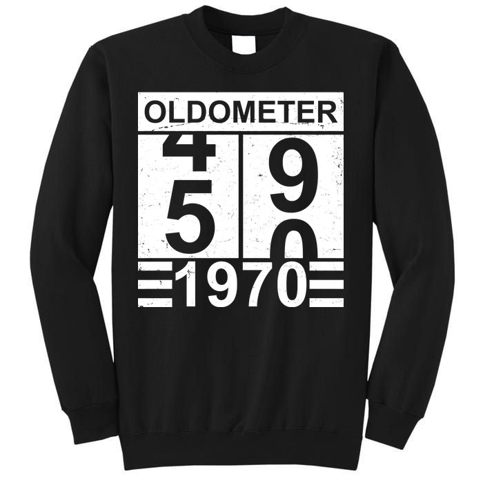 Vintage Oldometer 1970 50th Birthday Sweatshirt