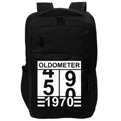 Vintage Oldometer 1970 50th Birthday Impact Tech Backpack