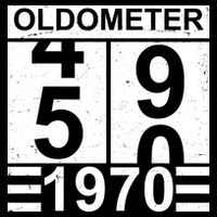 Vintage Oldometer 1970 50th Birthday Womens Tank Top