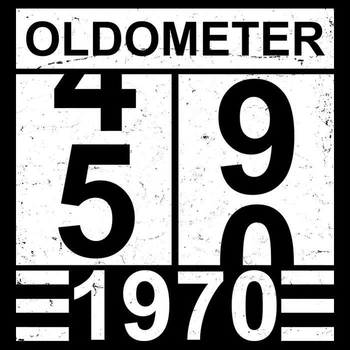 Vintage Oldometer 1970 50th Birthday Womens Tank Top