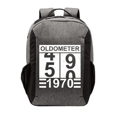 Vintage Oldometer 1970 50th Birthday Vector Backpack