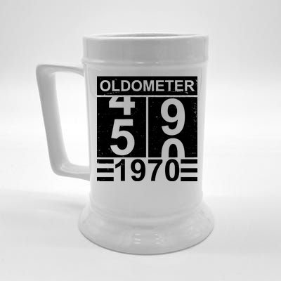 Vintage Oldometer 1970 50th Birthday Beer Stein