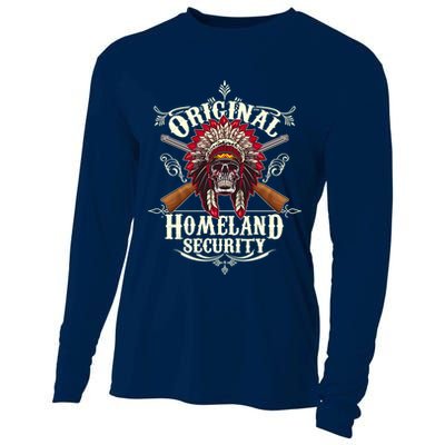 Vintage Original Homeland Security 2nd Amendment Cooling Performance Long Sleeve Crew