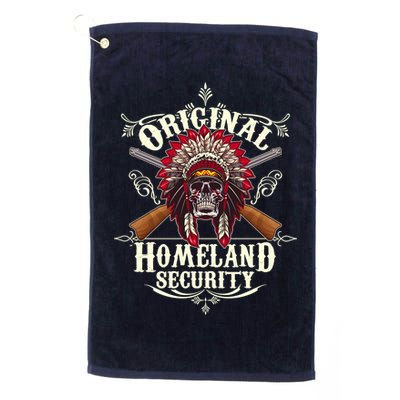 Vintage Original Homeland Security 2nd Amendment Golf Towel