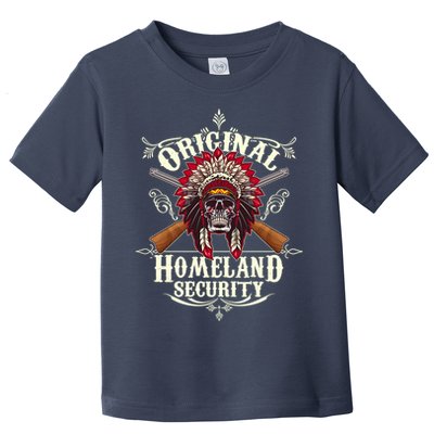 Vintage Original Homeland Security 2nd Amendment Toddler T-Shirt