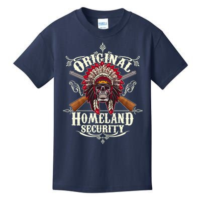 Vintage Original Homeland Security 2nd Amendment Kids T-Shirt