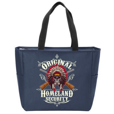 Vintage Original Homeland Security 2nd Amendment Zip Tote Bag