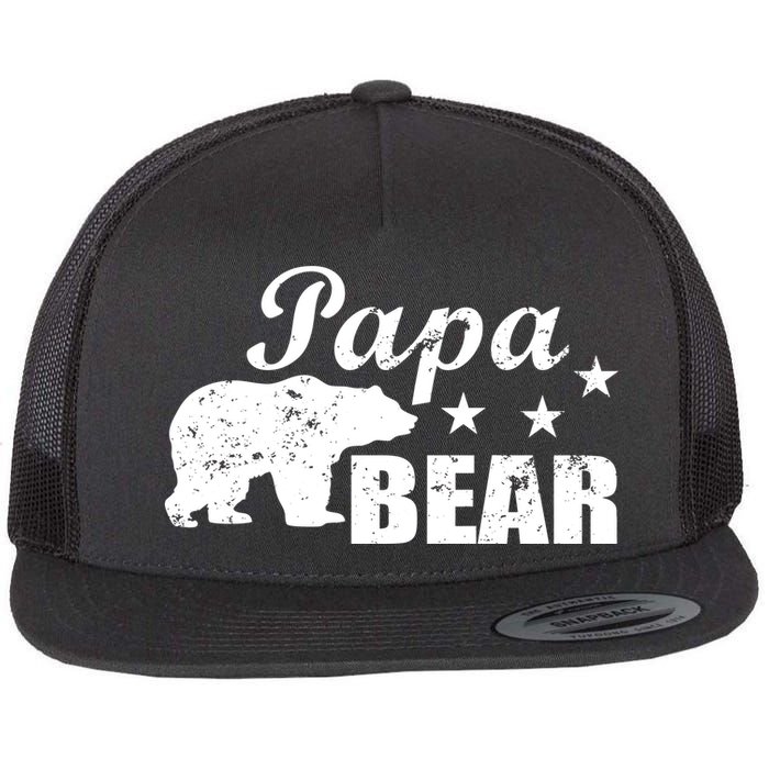Vintage Papa Bear Flatbill Hat