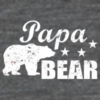Vintage Papa Bear Flatbill Hat