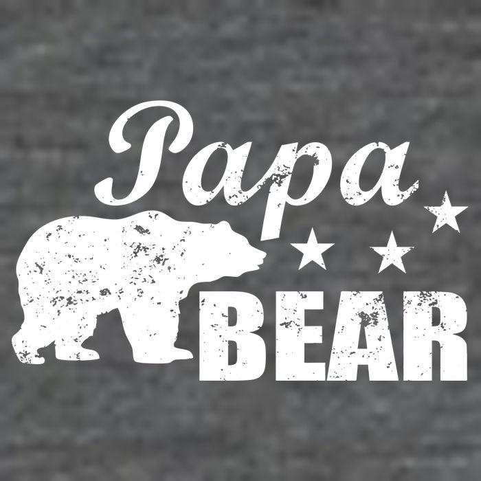Vintage Papa Bear Flatbill Hat