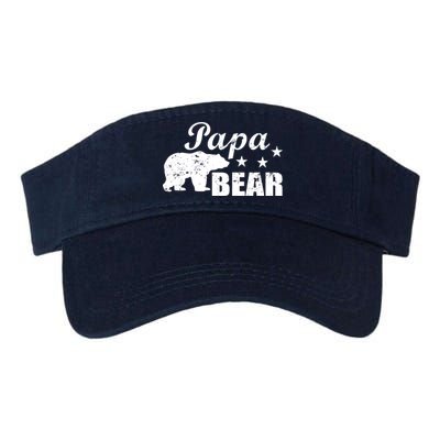 Vintage Papa Bear Valucap Bio-Washed Visor