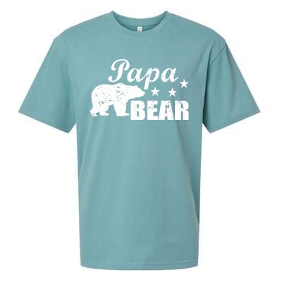 Vintage Papa Bear Sueded Cloud Jersey T-Shirt