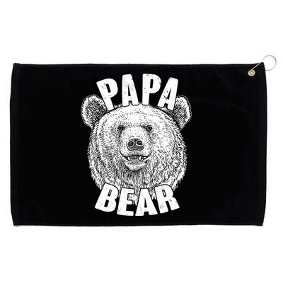 Vintage Papa Bear Father  Grommeted Golf Towel