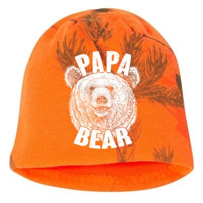 Vintage Papa Bear Father  Kati - Camo Knit Beanie