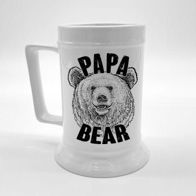 Vintage Papa Bear Father  Beer Stein