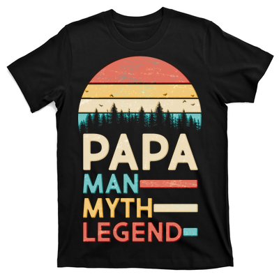 Vintage Papa The Man Myth Legend T-Shirt