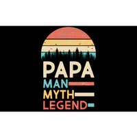 Vintage Papa The Man Myth Legend Bumper Sticker