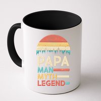 Vintage Papa The Man Myth Legend Mug