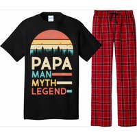 Vintage Papa The Man Myth Legend Pajama Set