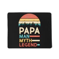 Vintage Papa The Man Myth Legend Mousepad