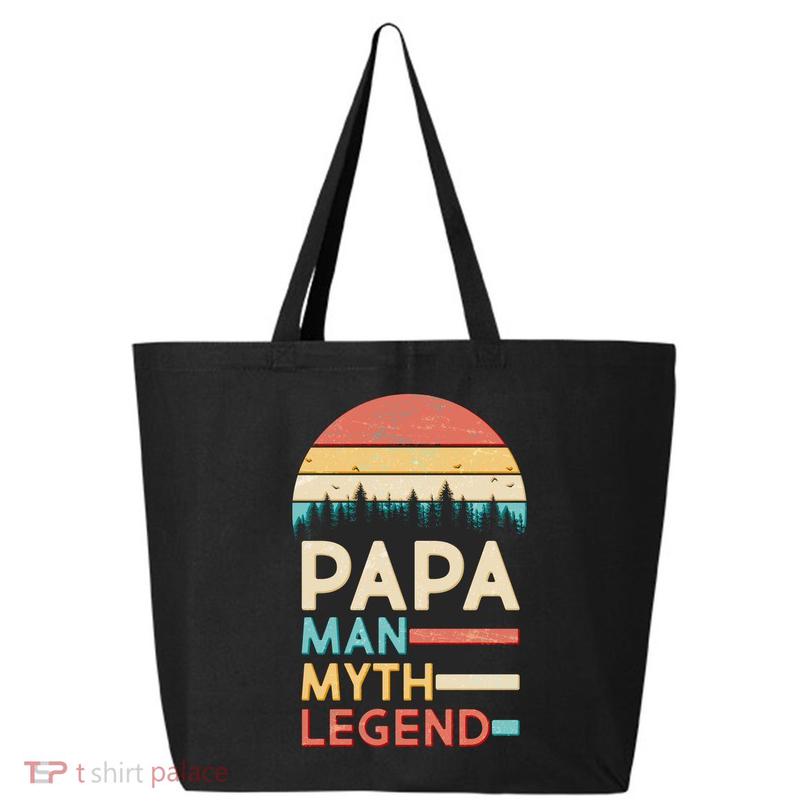 Vintage Papa The Man Myth Legend 25L Jumbo Tote