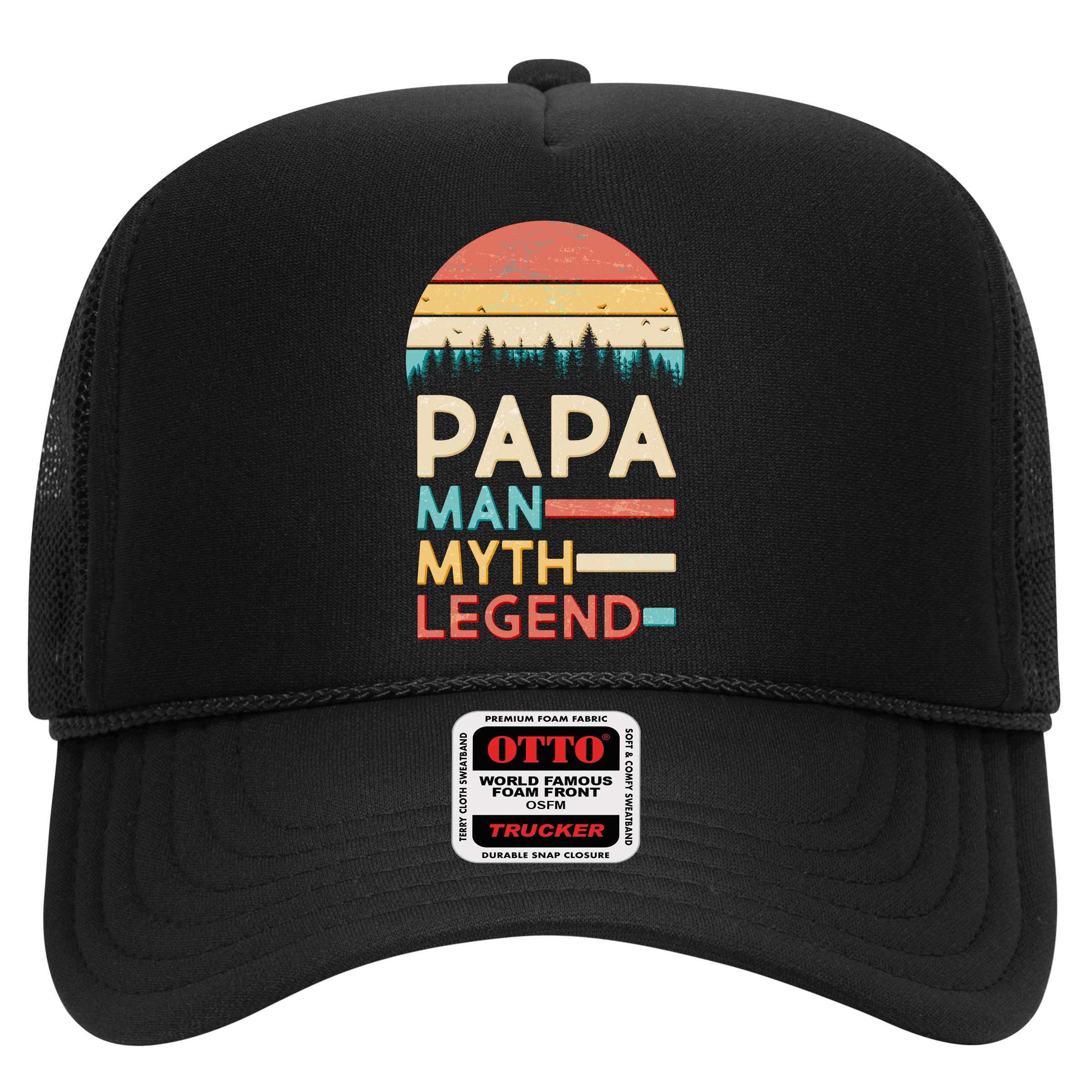 Vintage Papa The Man Myth Legend Hat