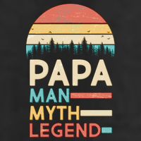 Vintage Papa The Man Myth Legend Hat