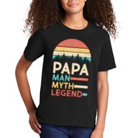 Vintage Papa The Man Myth Legend Kids T-Shirt