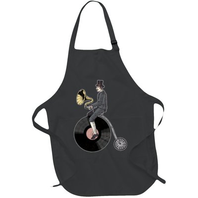 Vintage Penny Farthing Gramophone Apron
