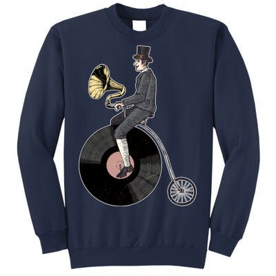 Vintage Penny Farthing Gramophone Sweatshirt