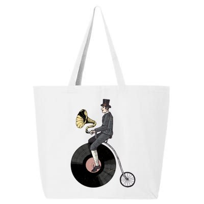 Vintage Penny Farthing Gramophone 25L Jumbo Tote