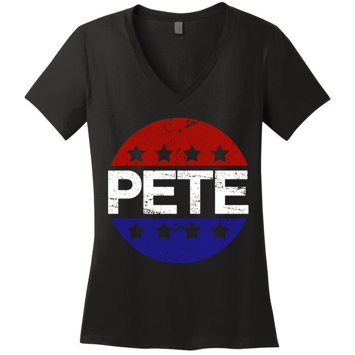 Vintage Pete 2020 Women's V-Neck T-Shirt