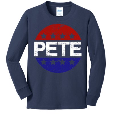 Vintage Pete 2020 Kids Long Sleeve Shirt