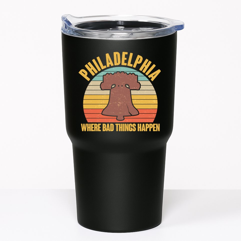 Vintage Philadelphia Where Bad Things Happen Tumbler