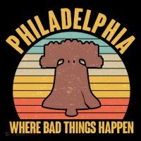 Vintage Philadelphia Where Bad Things Happen Wool Snapback Cap