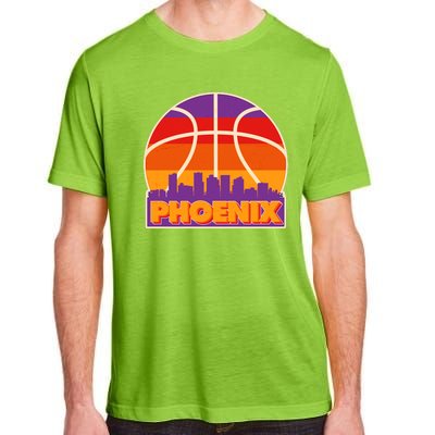 Vintage Phoenix Basketball Skyline Logo Adult ChromaSoft Performance T-Shirt