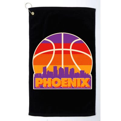 Vintage Phoenix Basketball Skyline Logo Platinum Collection Golf Towel