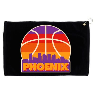 Vintage Phoenix Basketball Skyline Logo Grommeted Golf Towel