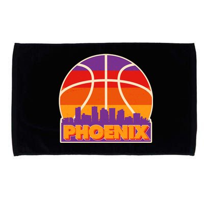 Vintage Phoenix Basketball Skyline Logo Microfiber Hand Towel