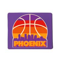 Vintage Phoenix Basketball Skyline Logo Mousepad