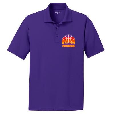 Vintage Phoenix Basketball Skyline Logo PosiCharge RacerMesh Polo